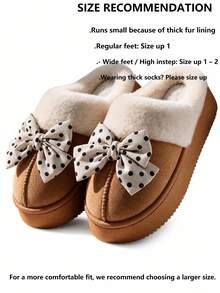 2026 New Winter Plush Slippers Indoor Home Thick Sole Thickened Fur Slippers Women Comfortable Warm - Brown - View 2