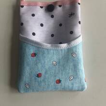 Cute Strawberry Colorblock Handbag, Snap Closure Cartoon Print Portable Storage Bag, Can Hold Phone And Coins, Suitable For Girls And Students, For Carrying Small Items, Holiday Birthday Gift, Daily Shopping Outing Home Storage Use - Multicolor - View 8