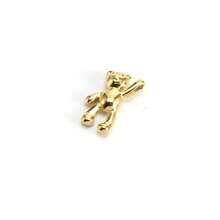 1pc/5pcs Gold Zinc Alloy 3D Cartoon Smooth Cute Bear Pendant, Simple Versatile Necklace For Women, Suitable For Daily Wear, DIY Pendant - Multicolor - View 6