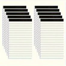 5pcs/Set Grid Notebooks, Writing Pads, 3 X 5 Inch Grid Writing Pads, 30 Sheets Per Book, Perfect For School, Office, Learning Supplies, Back To School, School Notebooks, Notebooks, Exquisite Learning Supplies, School, Books - Rectangle - View 1