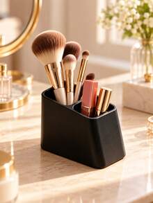 Remote Control/Cosmetics/Makeup Storage Box, Desktop Organizer Rack, Kitchen Tools, Remote Control Storage Rack/Box (1pc) - Kitchen, Desktop And Bedside Table Organizer, Multi-Functional Sofa Side Storage Basket, 3-Compartment Pen Holder And Remote Control Storage Basket; Suitable For Home Decor, Living Room Arrangement And Desktop Storage, Meeting Kitchen, Bedroom Decoration And Back To School Season Needs. - Multicolor - View 5