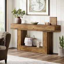 Sofa & Console Tables - Brown - View 8