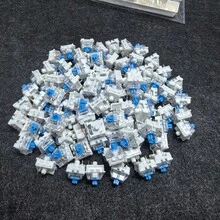 50pcs/100pcs Practical Blue/Black/Red/Brown Mechanical Keyboard DIY Hot-Swappable Cross-Axis Switches - View 11