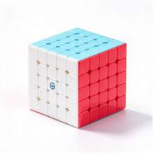 Mirror Reflective Speed Cube 2x2x2 3x3x3 4x4x4 5x5x5 Pyramid Phantom Stickerless Cube, 3D Puzzle Cube, Personalized Shiny Cube Puzzle Children's Gift - Multicolor - View 10