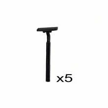 Twin Blade Disposable Razors With Clear Safety Cap, Shaving Razors Bulk For Men &Women, Stainless Steel Blade, Multipurpose Portable Shave Razor For Bathing Hotel Travel, Black - Multicolor - View 10