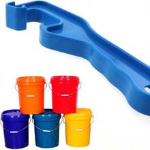 3/1pc Plastic Bucket Lid Opener Tool - 5 Gallon Paint Bucket Opener Wrench, Lightweight And Durable Design, Suitable For Home And Industrial Use, Compact Paint Bucket Opener With Easy-To-Grip Handle Design - A - View 5