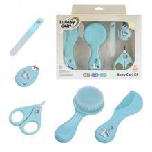 Baby Care Grooming Set With Comb, Brush, Cleaning Tools, Nail Clippers, Newborn Practical Gift Box - Multicolor - View 10