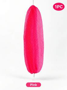 3pcs/1PC Authentic African Exfoliating Net Sponge, Suitable For Body And Back Care. Made Of Light Beige Nylon Fiber Material With Elastic Design, Suitable For All Skin Types, Daily Use. - Multicolor - View 13