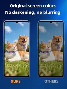 2pcs Privacy Tempered Glass Screen Protector Compatible With Xiaomi/, Anti-Spy, High Hardness, Anti-Peeping, Anti-Scratch, Anti-Fingerprint, No White Edge, No Bubble, Compatible With Phone Case, Easy Installation - Black - View 9