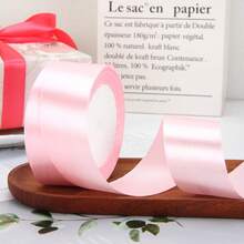 1 Gulungan Pita Pembungkus Kado Motif Bunga Warna-warni Ukuran 4cm x 25 Yard, Untuk Dekorasi Mawar Buatan Tangan, Pita Kemasan Kotak Kado, Dekorasi Pernikahan - Lebar sekitar 4cm - View 14