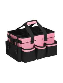 Large-Capacity Cleaning Kit, Tool Storage Bag, Portable And Crossbody Cleaning Organizer, Cleaning Bag,Oxford Cloth Large-Capacity Multifunctional Tool Organizer Bag – Portable Cleaning Supply Organizer & Handbag - Multicolor - View 13
