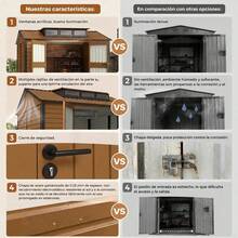 Storage Sheds - Brown - View 4