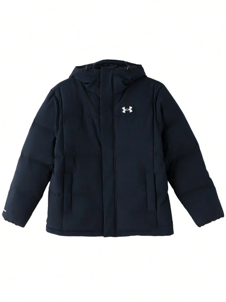 Under Armour Men's Down Jacket 2026 Winter New Comfortable Warm Windproof Hooded Jacket 6021773-001 - Black - View 1