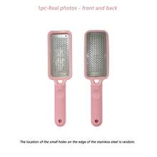 [Remove Dead Skin] Multi-Functional Professional Stainless Steel Foot File, Professional Foot Callus Remover, Combines Trimming And Cleaning, Anti-Splatter Design; Suitable For Men And Women With Rough Feet, Ideal For Home SPA Foot Care And Exfoliation, Also A Great Gift For Christmas And Halloween - A - View 10