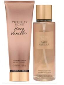 Victoria‘s Secret Set Victoria's Secret Bare Vanilla Body Mist 250 ML + Crema 236 ML. - Dulce - Ver 1