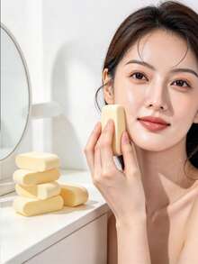 100/60/30/15/1pc Mini Triangle Makeup Sponge Applicator, Waterproof PU Makeup Powder Puff, Suitable For Foundation, Suitable For All Skin Types, Women's Makeup Sponge, Makeup Accessories, Makeup Sponge, Makeup Tools, Women's Gifts, Travel Essentials - Multicolor - View 7