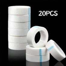 30/25/20/15/10/5/1 Rolls Of False Eyelash Extension Tape, Suitable For Extending False Eyelashes, Made Of Non-Woven Fabric Material, Multifunctional Self-Adhesive Tape, False Eyelash Extension Consumables - White - View 8