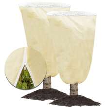 Plant Covers Freeze Protection,Winter Cold Weather Frost Blankets Shrub Jacket With Drawstring Reusable Frost Protection Cloth For Outdoor Plants Fruit Tree Potted - Multicolor - View 6