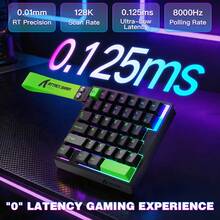 ATTACK SHARK M36 HE One-Handed Magnetic Switch Keyboard 8000Hz Polling ...
