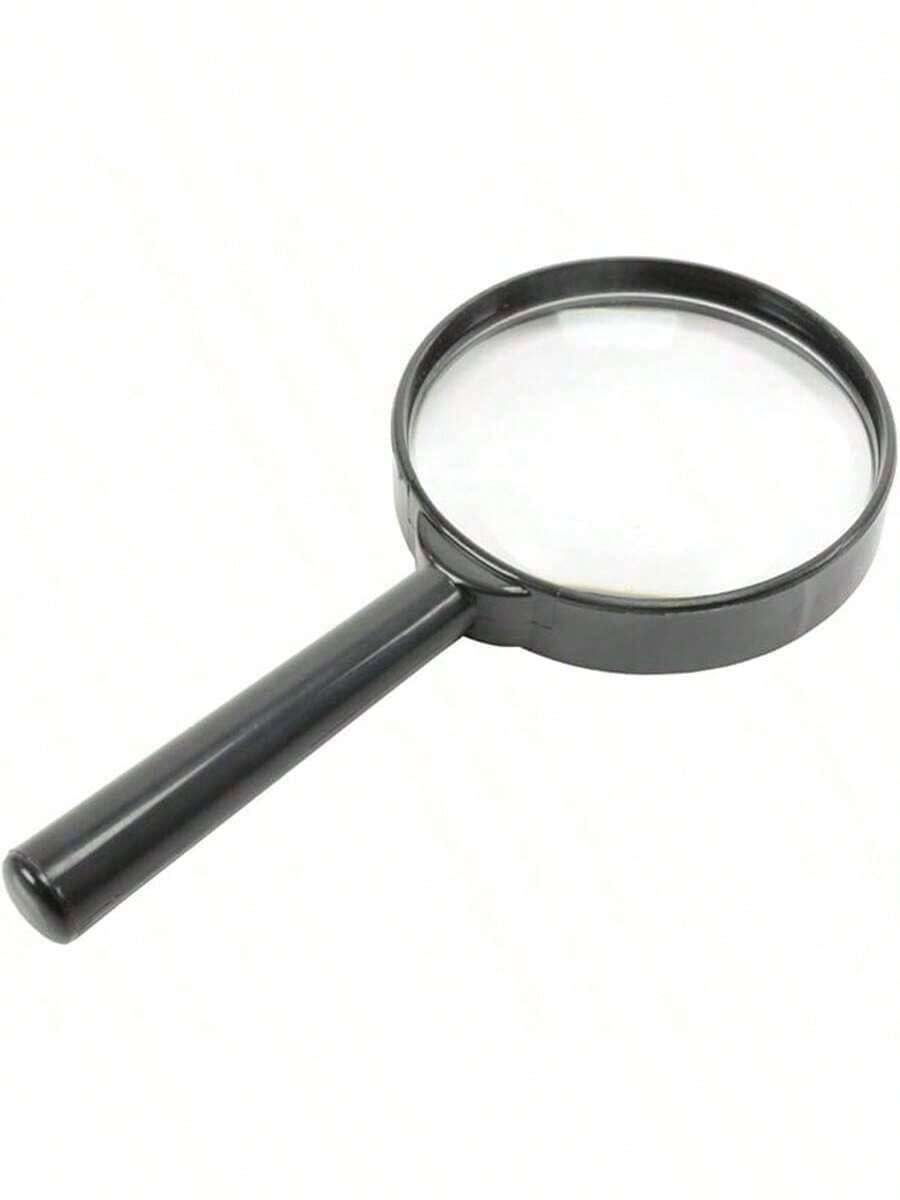 1/2/6pcs Portable Small Handheld Magnifying Glass, 6X High Definition Magnification, Suitable For Elderly Reading And Scientific Observation, Applicable For Daily Use, Magnified Observation, Gift - Magnifying Glass - View 1