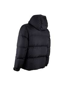 Under Armour Unisex Short Puffer Jacket 2026 Winter New Warm Windproof Hooded Jacket 25600804-001 - Black - View 3