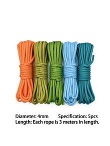 3米長 4mm直徑 550 Paracord III 複合款手工DIY編織繩,曬衣繩、寵物項圈繩,戶外多功能生存露營配件 - 彩色 - 查看 11