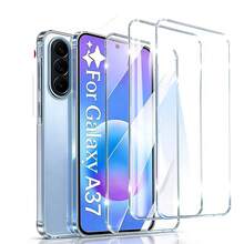 3pcs Tempered Glass Screen Protector Compatible With Samsung Galaxy S26 FE/ Galaxy A27 /A18/A08 Smartphone, 9H High Definition Transparent, Supports Fingerprint Unlock, Anti-Drop - Clear - View 17