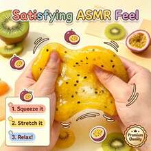 1 buah Mainan Es Krim Buatan Tangan, Menghasilkan Suara Berpasir Saat Ditekan, Mainan Kontrol Suara ASMR yang Renyah dan Menyenangkan, Digunakan untuk Meredakan Stres, Cocok Sebagai Hadiah Ulang Tahun atau Hadiah Liburan, Dapat Ditekan Berulang Kali - MultiWarna - View 8