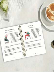 30-Day Chair Yoga Guide (Suitable For Seniors 60+ And Adults 40+): Low-Intensity Exercises To Help You Restore Strength, Flexibility And Balance - Gentle Chair Yoga For Home Or Office, Specifically Designed For Seniors With Easy-To-Follow Illustrations And Text - Multicolor - View 5