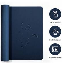 2/4/6pcs PU Placemat Set, Suitable For Indoor & Outdoor Kitchen Dining Table, Washable & Heat Resistant, Wipe Clean Placemats & Coasters, Applicable For Camping, Holiday, Wedding, Party - Multicolor - View 32