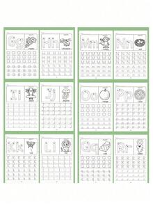 A-Z Letter Practice Books, Including Writing Practice, Reusable Handwriting Practice Books And Magic Practice Books, Suitable For Students, Stationery Learning Supplies, Ideal Gift For Back To School Season, Learning Rewards, Holiday Or Birthday - Multicolor - View 9