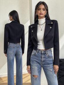 Women Jackets - Black - View 1