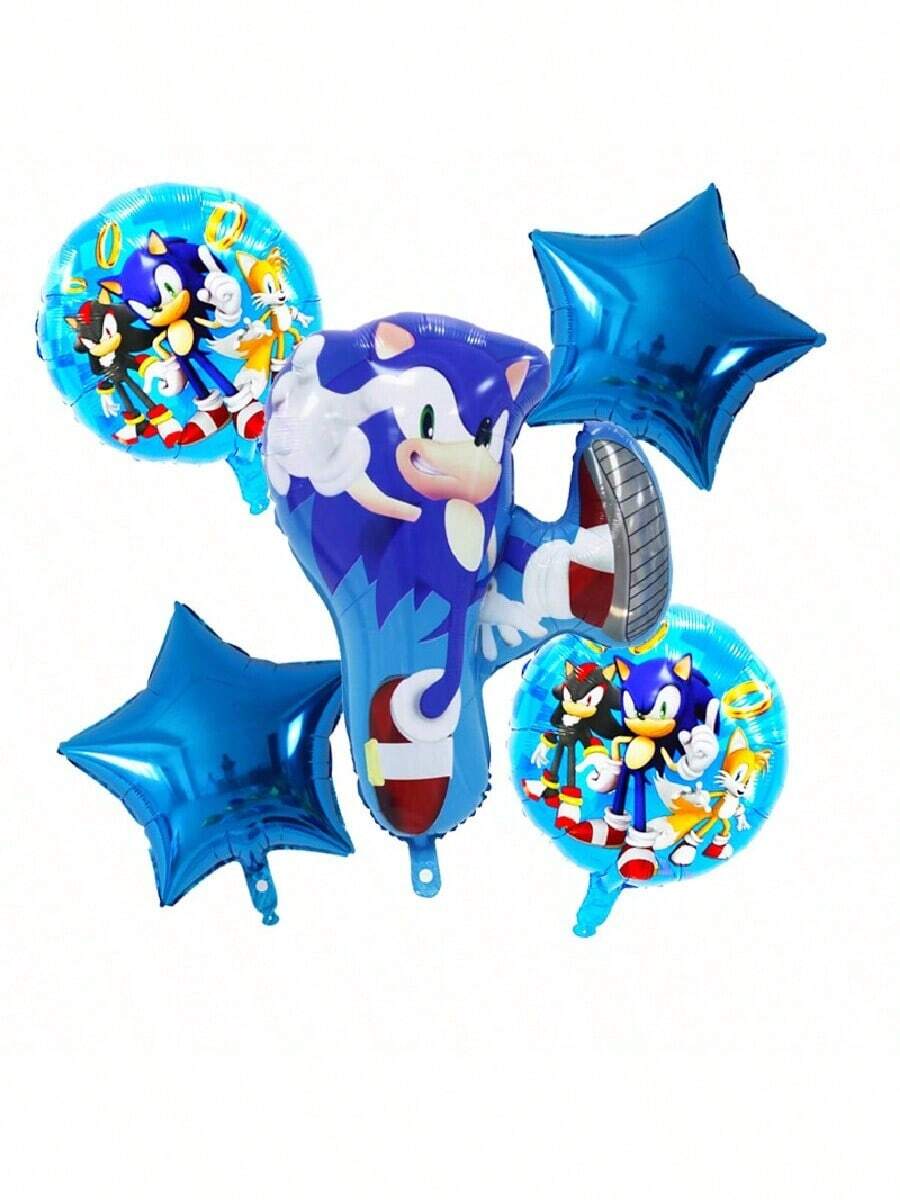 Foil Balloon Set Game Character Balloons Birthday Party Decor Supplies - As Shown In the Figure - View 1