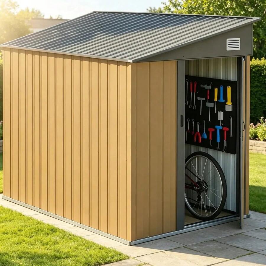 Storage Sheds - Khaki - View 1
