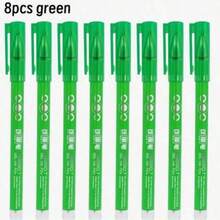 8pcs Colorful Erasable Neutral Pens, Built-In Eraser, Extra Large Capacity Ballpoint Pens, Suitable For Drawing And Doodling, Perfect For Note-Taking And Writing, Ideal Stationery Choice For Office And Study, Suitable For Christmas, Halloween, New Year And Other Holiday Occasions. - Erasable Gel Pen - View 6
