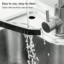 Stiff Bristle Gap Cleaning Brush, Multi-Function Crevice Scrubbing Brush, Home Essential, Household Bathroom Cleaning Tool, Kitchen, Window, Faucet, Toilet, Grout, Car - 6pcs - View 4