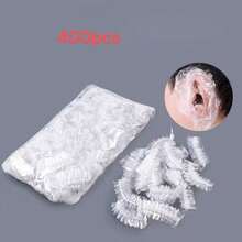 300/500/1000pcs Disposable Waterproof Ear Covers, Suitable For Dyeing, Display, Bathing, Beauty Care And Hair Washing, Prevent Water From Entering Ears - View 17