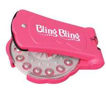 DIY Hair Accessory Gem & Rhinestone Setting Kit - Sparkling Hair Styling Tool. Perfect Christmas Gift For Women; Heatless Styling Tool To Add Sparkle To Hair. Easy To Use, Suitable For Hair, Ideal For Parties Or Holiday Gifting. - Embossed Set - View 6