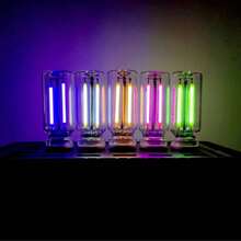 Reletech USB Powered Heart-Shaped LED Neon Light For Car Rear Window Lighting & Interior Decoration, No Wiring Required - Multicolor - View 10