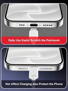 Yezodawee 適用於 iPhone 18 Pro 的揚聲器保護膜，手機揚聲器防塵蓋 - 5入/冰川金屬手機揚聲器蓋，18 Pro 耳機揚聲器防塵網貼，零音質損耗，適用於手機殼 - 銀色 - 查看 4