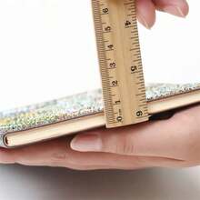 Best-Selling 50-Page Diamond Painting Notebook A5 Creative DIY Irregular Shaped Rhinestone Floral Butterfly Kit - Green - View 7