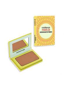 Misslyn Makeup POWERLAB 1Pc SHAPING STUDIO Bronzing & Contouring Powder, Matte Ultra-Fine Blendable, Murumuru Butter Nourishing Natural Glow, Face Shaping Cheek/Contour, Daily/Travel/Summer, Y2K/Soft Glam/Beach, Contour Powder - Nomor 104 - View 7