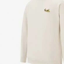 Adidas Men's Official Authentic New Thick Crew Neck Sweatshirt Sports Jacket KF9641 - White - View 4