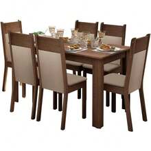 Dining Table & Chair Sets - Brown - View 2