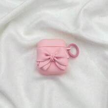 3D Bowknot Earphone Case Compatible With Apple Pro 2 Protective Case 3/4 Generation Wireless Earphone Case - Multicolor - View 3