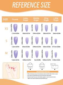 10PCS Luxury Handmade Xmas Press On Nails, Almond Reusable False Nails, 3D Santa Bell Cherry Design, Christmas Gift Nail Tips.Free Jelly Glue And Rubbing Strips - Multicolor - View 5
