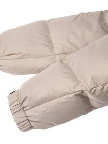 Under Armour Unisex Short Puffer Jacket 2026 Winter New Warm Windproof Hooded Jacket 25600804-299 - Khaki - View 10