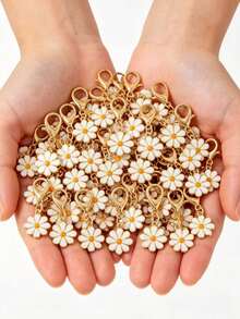 White Floral + 50pcs Set