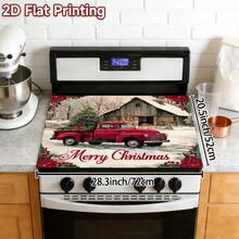 1pc Christmas Element Welcome Mat, Diatomite Absorbent Small Rug, Floor Mat For Stove, Coffee Station & Water Bar Counter, Christmas Halloween Holiday Home Decor, Indoor Outdoor Doormat, Front Entryway Rug, Kitchen & Farmhouse Table Decor - Multicolor - View 3