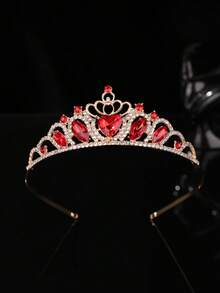1 buah Hiasan Kepala Pesta Motif Geometris dari Paduan Seng untuk Pengantin, Bando Mini Putri, Hadiah Ulang Tahun untuk Gaun Pengantin, Hadiah Valentine - MultiWarna - View 5